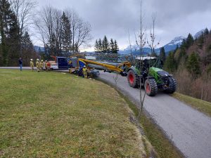Fahrzeugbergung – Kran-Anhänger