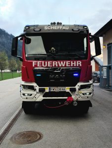 Empfang und Indienststellung des neuen RLFA 3000